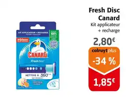 Colruyt Canard fresh disc offre
