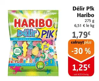 Colruyt Haribo délir p!k offre