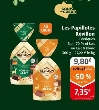 Colruyt Révillion les papillotes offre