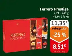 Colruyt Ferrero prestige offre