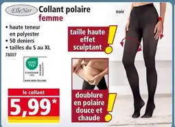 Norma Ellenor collant polaire femme offre