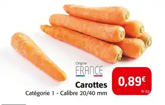 Colruyt Carottes offre