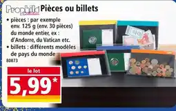 Norma Prophila collection pièces ou billets offre