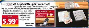 Norma Prophila collection set de pochettes pour collections offre