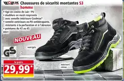 Norma Work 2do chaussures de sécurité montantes s3 homme offre