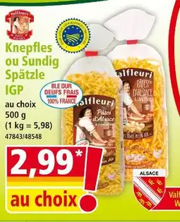 Norma Valfleuri knepfles offre