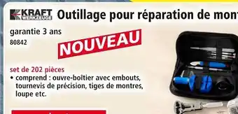 Norma Kraft werkzeuge outillage pour réparation de montres offre