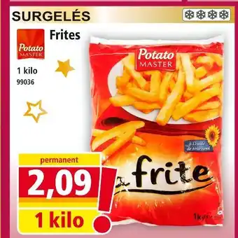 Norma Potato master frites offre