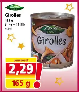 Norma Ernte krone girolles offre