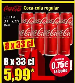 Norma Coca-cola coca-cola regular offre