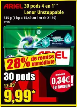 Norma Ariel 30 pods 4 en 1 offre
