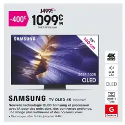 Pulsat Samsung tv oled 4k offre