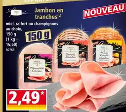 Norma Finest jambon en tranches offre