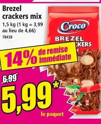 Norma Croco brezel crackers mix offre