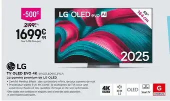 Pulsat Lg tv oled evo 4k offre