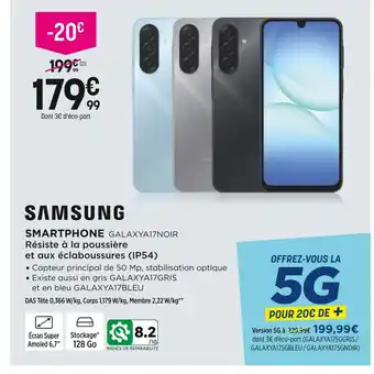 Pulsat Samsung smartphone offre