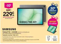 Pulsat Samsung tablette + cover offre