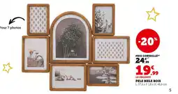 Hyper U Pele mele bois offre