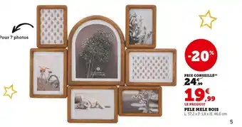 Hyper U Pele mele bois offre