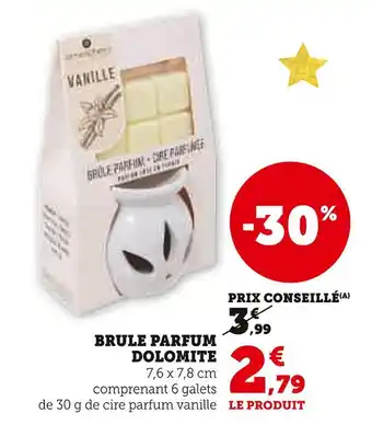 Hyper U Brule parfum dolomite offre
