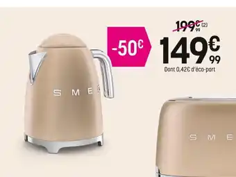 Pulsat Smeg bouilloire  offre