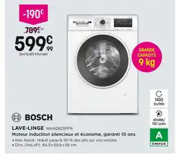 Pulsat Bosch lave-linge offre