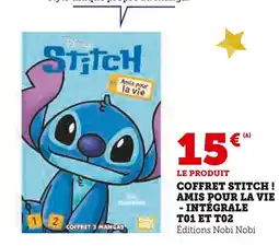 Hyper U Coffret stitch ! amis pour la vie - intégrale t01 et t02 offre