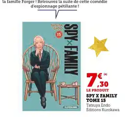 Hyper U Spy x family tome 15 offre