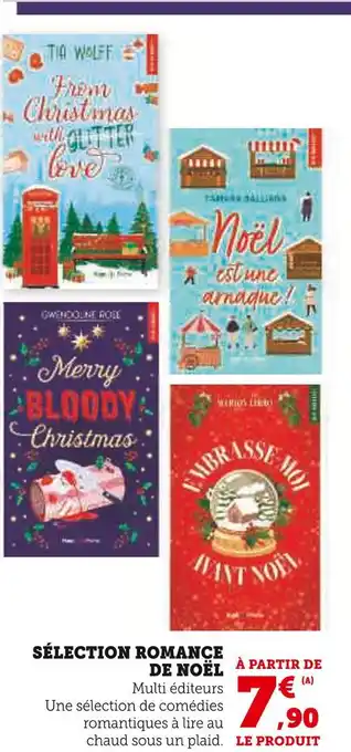 Hyper U Sélection romance de noël offre