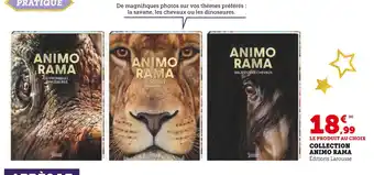 Hyper U Éditions larousse collection animo rama offre