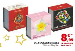 Hyper U Mini calendriers offre