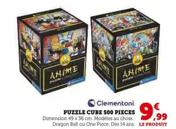 Hyper U Clementoni puzzle cube 500 pieces offre