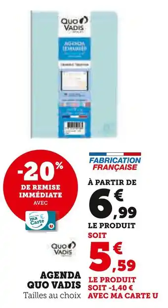 Hyper U Quo vadis agenda offre