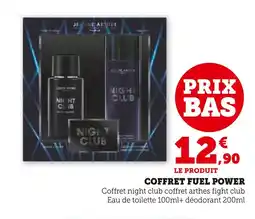 Super U Coffret fuel power offre