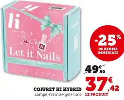 Super U Hi hybrid coffret let it nails offre