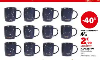Super U Mug astro offre