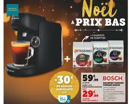 Super U Bosch machine tassimo finesse offre