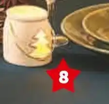 Super U Photophore porcelaine offre