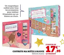 Super U Coffrets ma boîte à bijoux offre