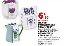 Super U Maison scandinave en céramique offre