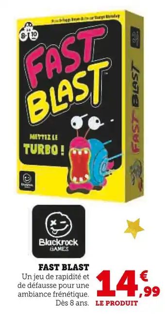 Super U Fast blast offre