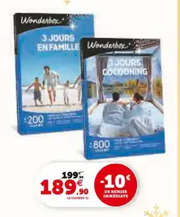 Super U 3 jours en famille-3 jours cocooning offre