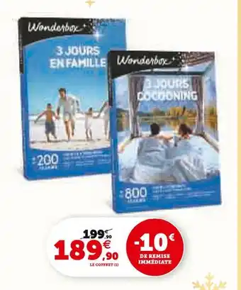 Super U 3 jours en famille-3 jours cocooning offre