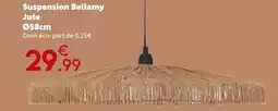 Maxi Bazar Jute suspension bellamy offre