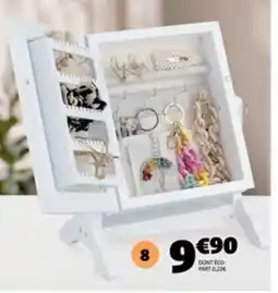 Gifi Armoire à bijoux + miroir offre