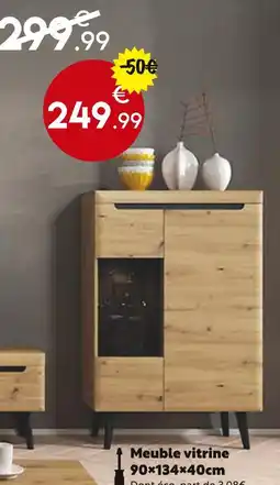 Maxi Bazar Meuble vitrine offre