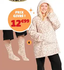 Gifi Coffret plaid pull + chaussettes offre