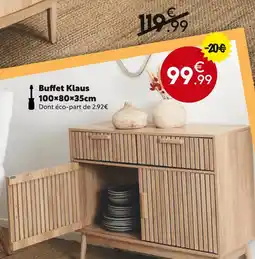 Maxi Bazar Buffet klaus offre