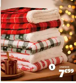 Gifi Plaid de noël offre
