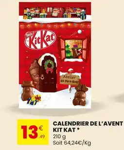 Stokomani Calendrier de l'avent kit kat offre